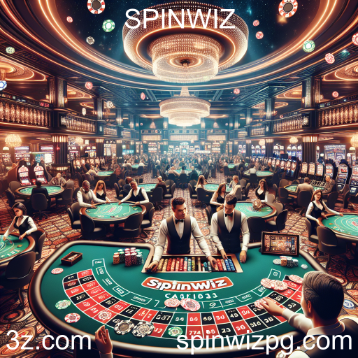 A Emoção do Cassino Ao Vivo no SPINWIZ